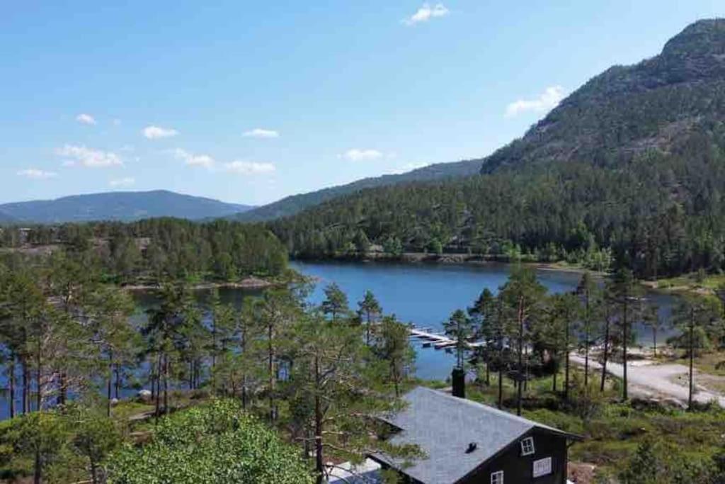 Cosy Cabin Between Lake And Mountain Treungen Zewnętrze zdjęcie