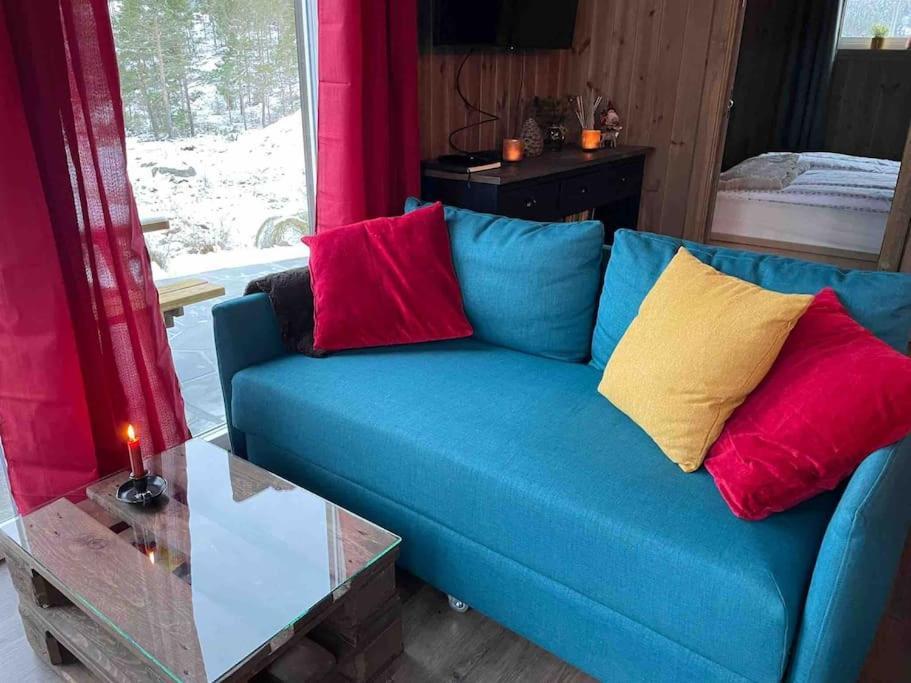 Cosy Cabin Between Lake And Mountain Treungen Zewnętrze zdjęcie